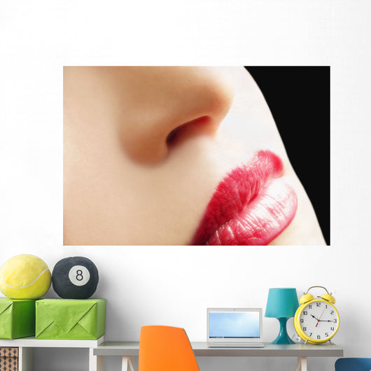 Lips Wall Mural