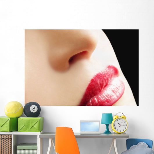 Lips Wall Mural