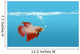 Fighting Fish Under Water Wall Mural