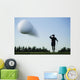 Golf Ball In Flight Wall Mural