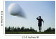 Golf Ball In Flight Wall Mural