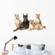 Doberman Pinscher And Friends Wall Mural