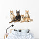 Doberman Pinscher And Friends Wall Mural
