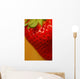 Close Up Of A Strawberry Wall Mural