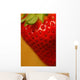 Close Up Of A Strawberry Wall Mural