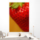 Close Up Of A Strawberry Wall Mural