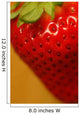 Close Up Of A Strawberry Wall Mural