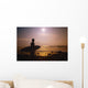 Surfer At The End Of The Day On The Beach Wall Mural