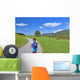 Hiking through Black Forrest Wall Decal