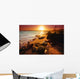 Rocky Shoreline, Hawaii, Usa Wall Mural