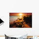 Rocky Shoreline, Hawaii, Usa Wall Mural