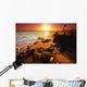 Rocky Shoreline, Hawaii, Usa Wall Mural