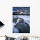Freezing Mountainous River, Banff, Alberta, Canada Wall Mural