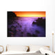 Sunset Over Water, Hawaii, Usa Wall Mural