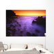 Sunset Over Water, Hawaii, Usa Wall Mural