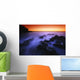 Sunset Over Water, Hawaii, Usa Wall Mural