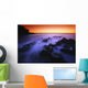 Sunset Over Water, Hawaii, Usa Wall Mural