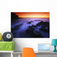 Sunset Over Water, Hawaii, Usa Wall Mural