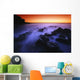 Sunset Over Water, Hawaii, Usa Wall Mural