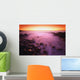 Sunset Over Water, Hawaii, Usa Wall Mural