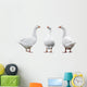 Three Geese Wall Decal Sticker Set