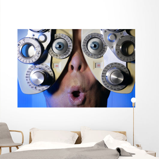 Eye Exam Wall Mural
