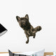 Dog With Paw Raised Wall Decal