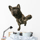 Dog With Paw Raised Wall Decal