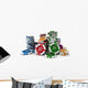 casino chips Wall Decal