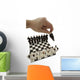 Chess Being Played With Little People Wall Mural
