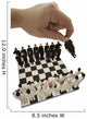 Chess Being Played With Little People Wall Mural