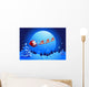 Christmas Night and Santa Claus Wall Mural