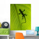 Gecko Silhouette Wall Mural