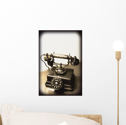 Old-Fashioned Telephone Wall Mural