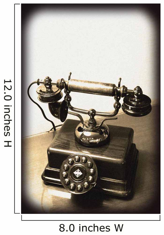 Old-Fashioned Telephone Wall Mural