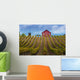 Red Farmhouse Wall Decal