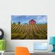 Red Farmhouse Wall Decal