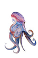 Purple Watercolor Octopus Wall Decal