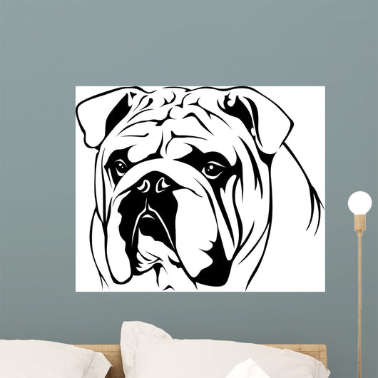 English Bulldog Portrait