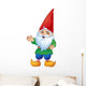 Cute Cartoon Garden Gnome Wall Decal