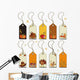 Thanksgiving Collection of tags. Wall Decal