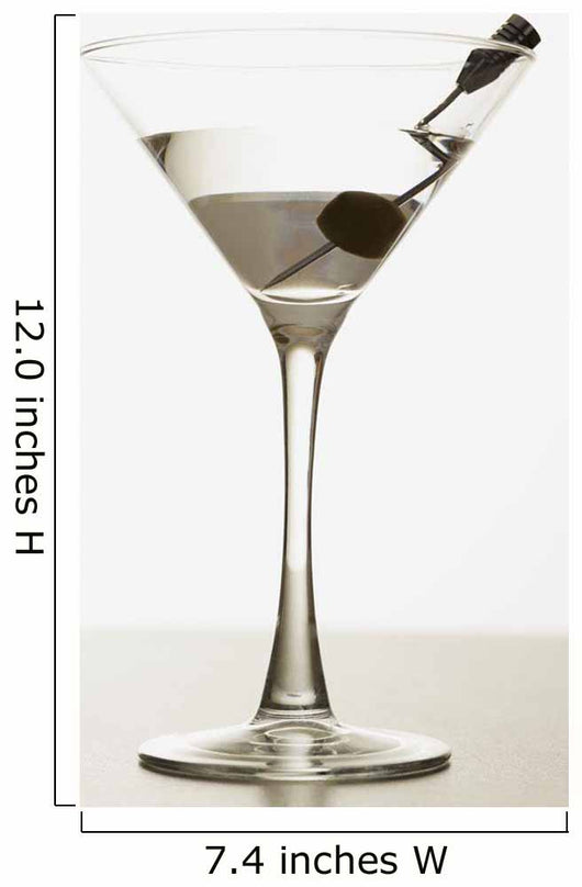 A Martini Glass Wall Mural