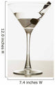 A Martini Glass Wall Mural