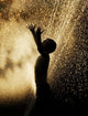 Playing In The Sprinkler Wall Mural