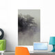 Tree Shrouded In Fog Wall Mural