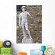 Michelangelo's David # 3 Wall Mural