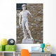 Michelangelo's David # 3 Wall Mural