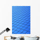 Symmetrical Pattern Of Blue Squares Wall Mural