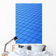 Symmetrical Pattern Of Blue Squares Wall Mural