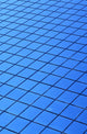 Symmetrical Pattern Of Blue Squares Wall Mural